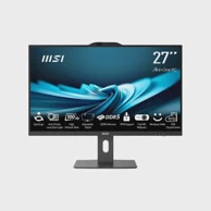 MSI AiO računalo PRO AP272P 14M-867XEU, 27", 1920 x 1080, Intel Core i5-14400, 16 GB RAM, 512 GB SSD, bez operativnog sustava, crna
